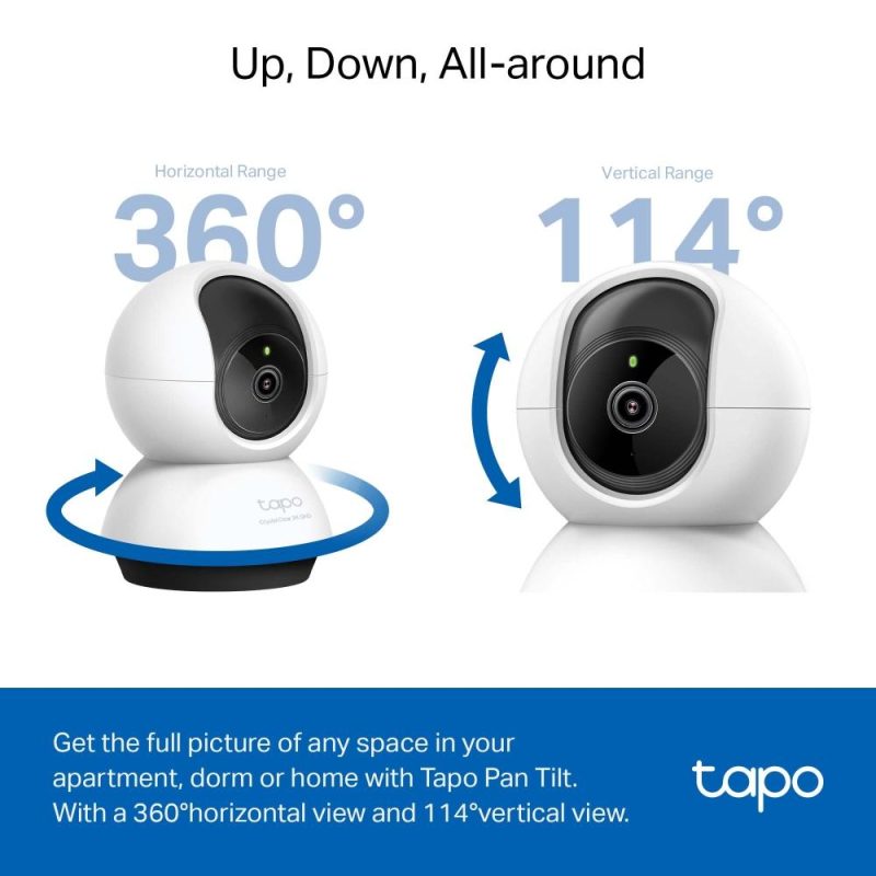 Домашна охранителна WiFi камера TP-Link Tapo C220, Pan/Tilt - Image 4