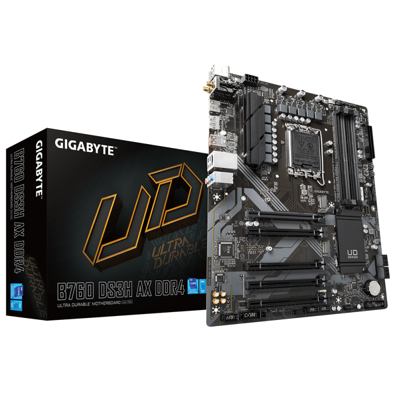 Дънна платка GIGABYTE B760 DS3H AX, socket 1700, ATX - Image 5