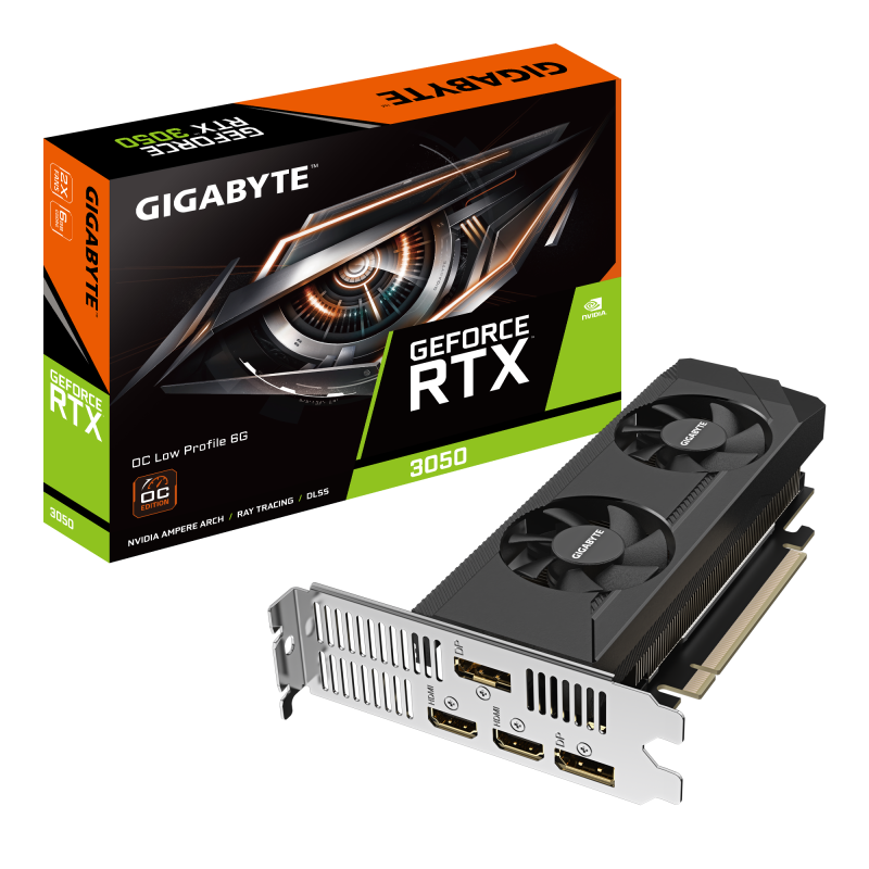 Видео карта GIGABYTE RTX 3050 OC Low Profile 6GB GDDR6 - Image 7