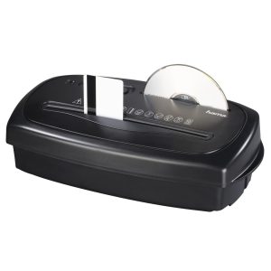 Шредер Hama Home X10CD, A4, 10 листа, CD/DVD, Черен - Image 2