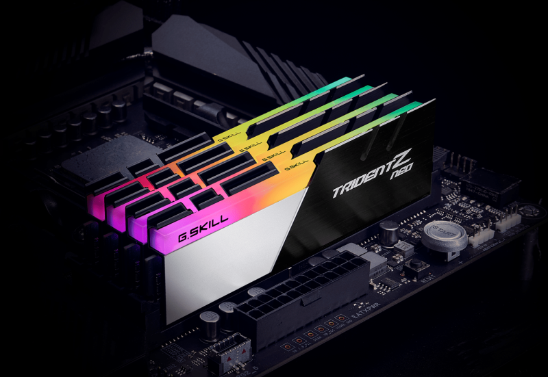 Памет G.SKILL Trident Z Neo RGB 32GB(2x16GB) DDR4 3200MHz F4-3200C16D-32GTZN - Image 5