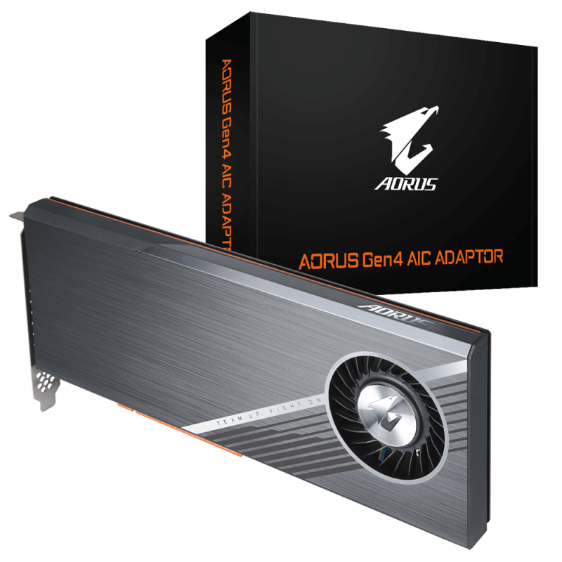 Карта GIGABYTE AORUS Gen4 AIC Adaptor PCIe 4.0 - Image 5