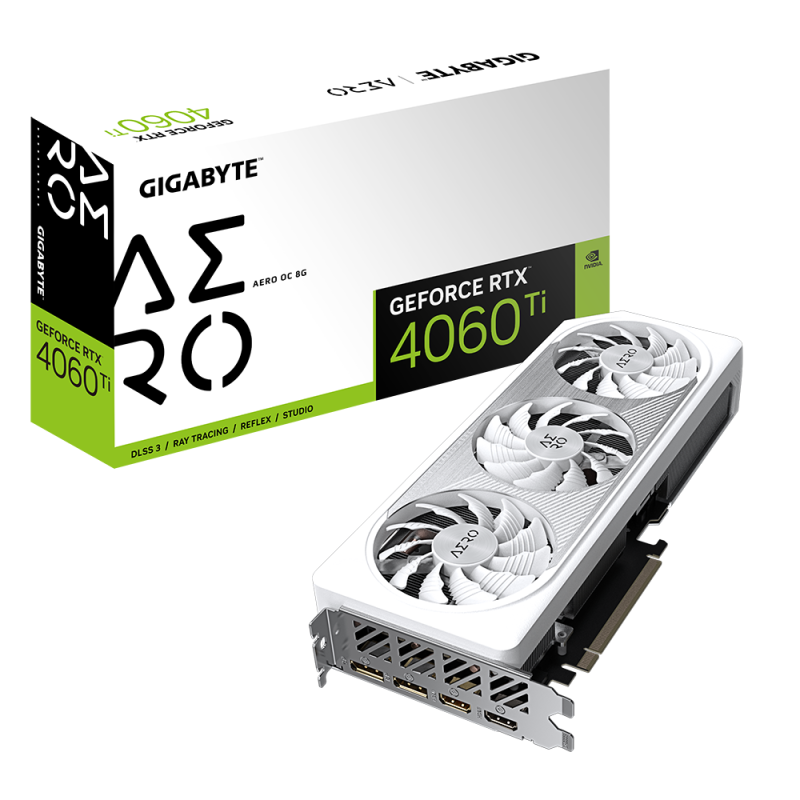 Видео карта GIGABYTE RTX 4060 TI AERO OC 8GB GDDR6 - Image 8