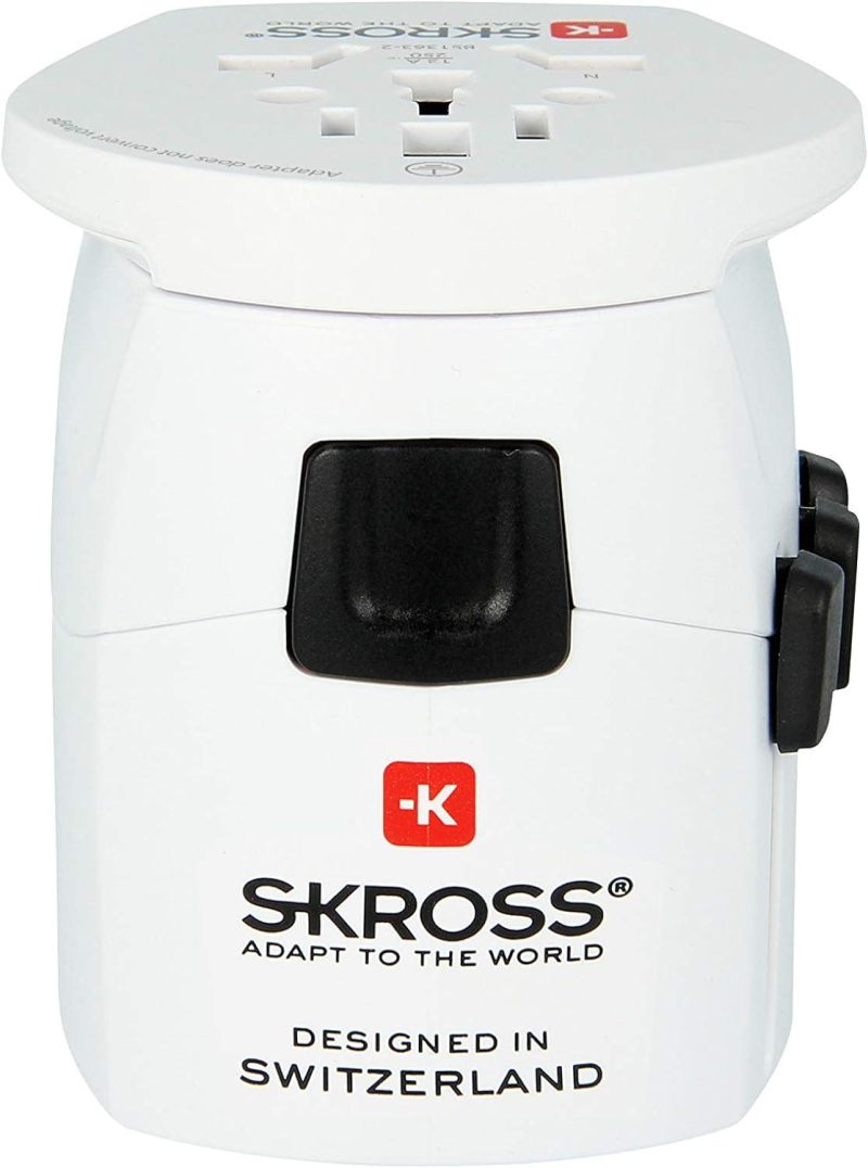 Адаптер SKROSS PRO Light 1.103165, World, Бял - Image 2