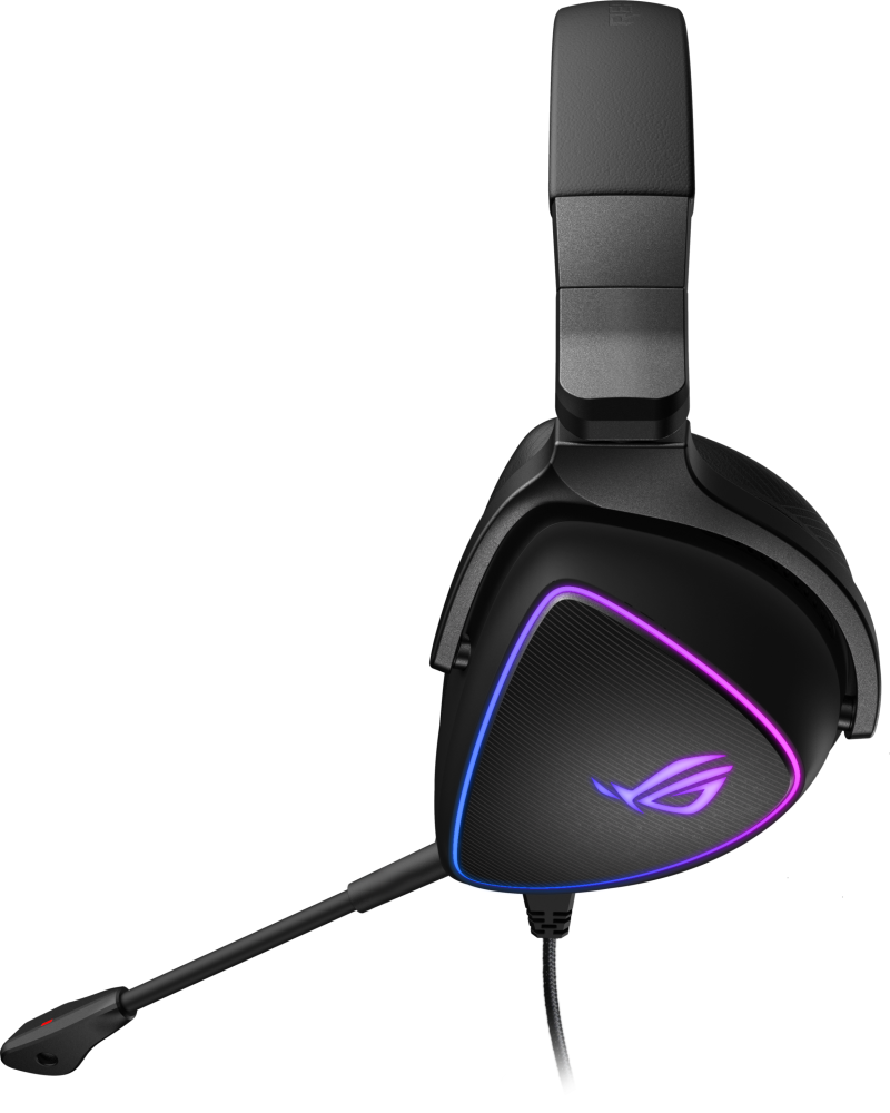 Геймърски слушалки ASUS ROG Delta S, USB-C, Aura Sync RGB - Image 6