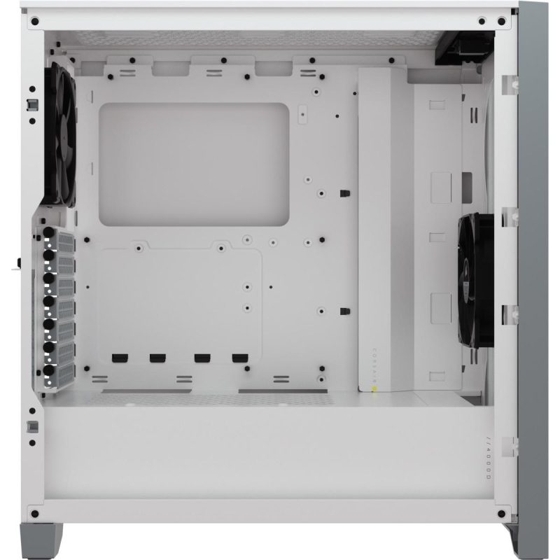 Кутия Corsair 4000D Airflow Mid Tower, Tempered Glass, Бяла - Image 4