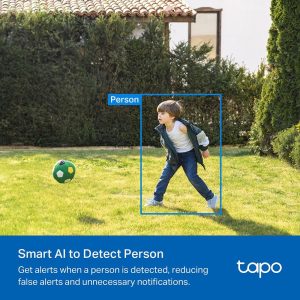 Охранителна WiFi камера TP-Link Tapo C410, Външен/вътрешен монтаж, WiFi - Image 5