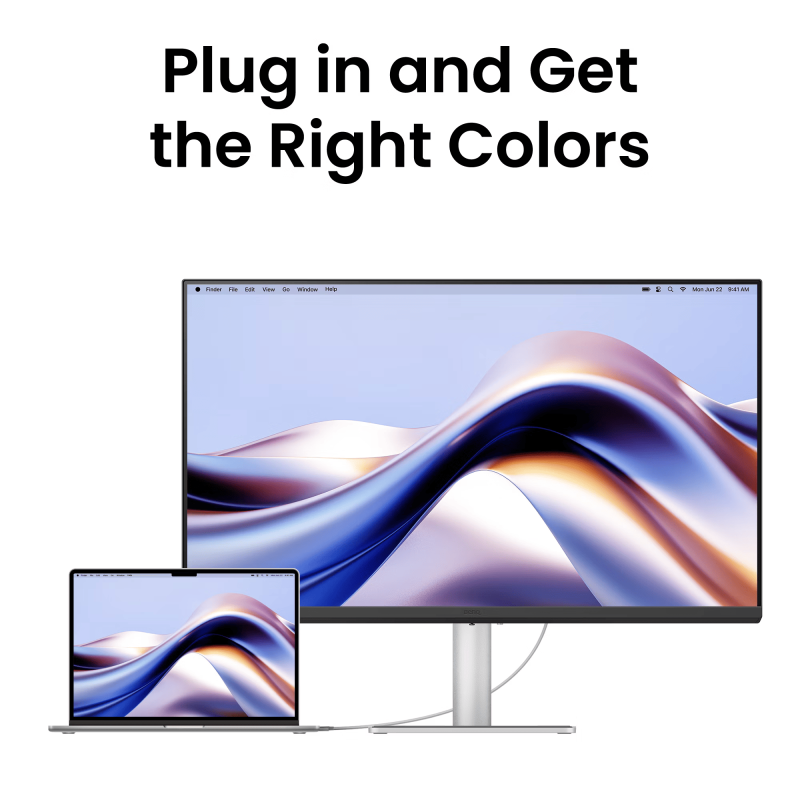 Монитор BenQ MA270U за MacBook- 27 inch IPS 4K(3840x2160), 60Hz, HDMI, DP, USB-C PD - Image 5