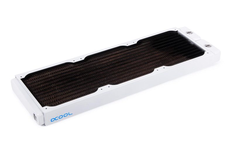 Радиатор Alphacool NexXxoS ST30 Full Copper 360mm Radiator V.2, White Special Edition - Image 3