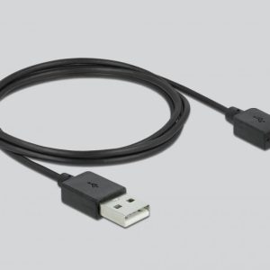 Адаптер Delock 63206, HDMI-A мъжко - DisplayPort женско, 4K 60 Hz, Черен - Image 2