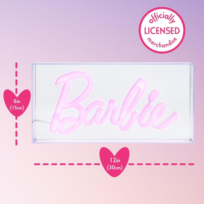 Paladone Barbie LED Neon Light (PP11573BR) - Image 2