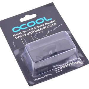 Компресионен фитинг Alphacool, 16/10 - G1/4, 45°, Въртящ се, Черен мат - Image 4