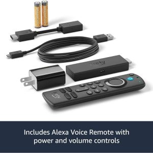 Мултимедиен плеър AMAZON Fire TV Stick 4K Gen2, Wi-Fi 6, Alexa Voice Remote, Черен - Image 2