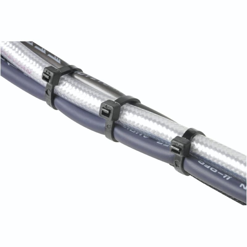 Кабелни връзки черни,100 / 150 / 200 mm, 150 броя, 221002 - Image 2