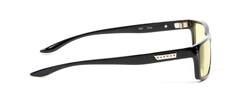 Компютърни очила GUNNAR Riot Onyx, Amber, Черен - Image 3