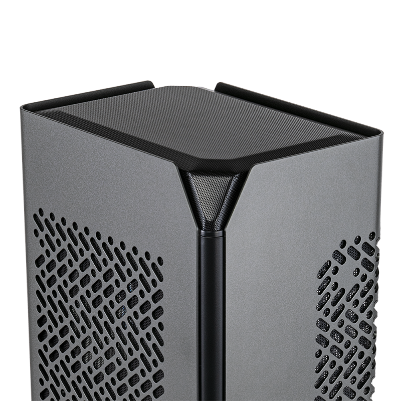 Кутия Cooler Master NCore 100 MAX Dark Grey, Mini Tower - Image 9