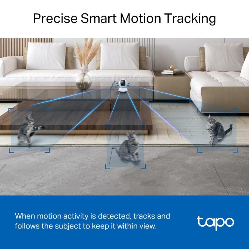 Домашна охранителна WiFi камера TP-Link Tapo C220, Pan/Tilt - Image 7