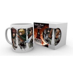 Чаша ABYSTYLE ATTACK ON TITAN Character Montage - Image 3