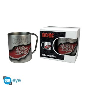 Чаша ABYSTYLE AC/DC - Mug carabiner - Razors Edge - Image 2