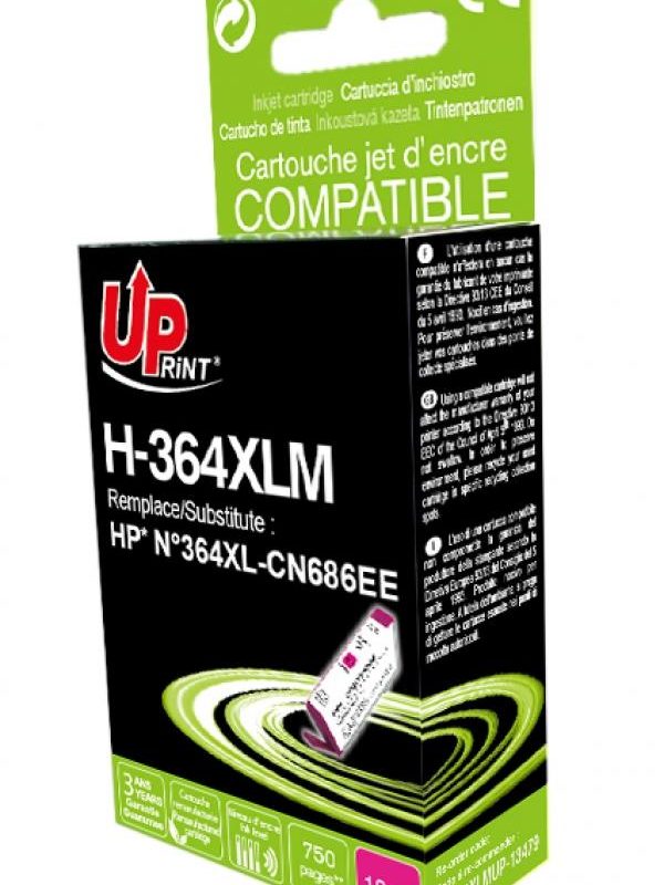 Мастилница UPRINT CN686 HP No364XL, Magenta