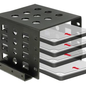 Брекет DeLock, За монтиране на 4x 2.5" SSD в 3.5" bay - Image 2
