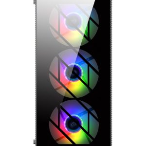 Кутия FSP CMT192 TG ATX Mid Tower, Черна - Image 2