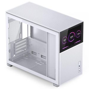 Кутия Jonsbo D31 Mesh Screen TG, mATX, Бял - Image 2