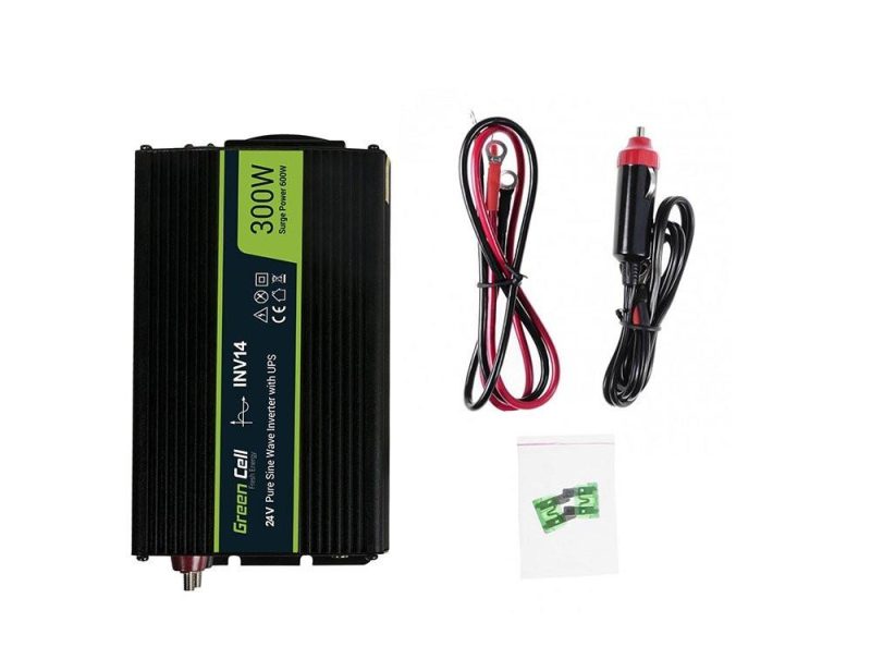 Инвертор GREEN CELL 24V/300W  чиста синусоида - Image 3