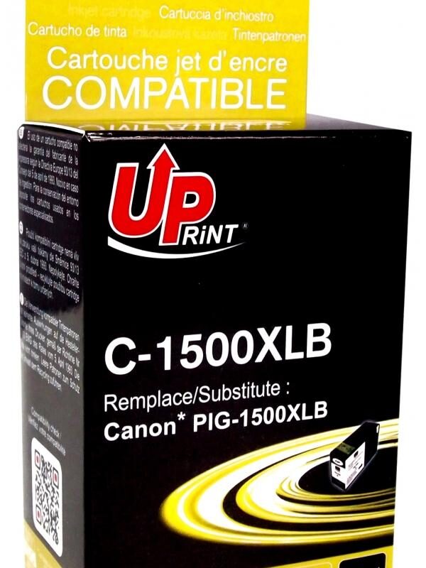 Мастилница UPRINT PGI1500 Canon, Черен