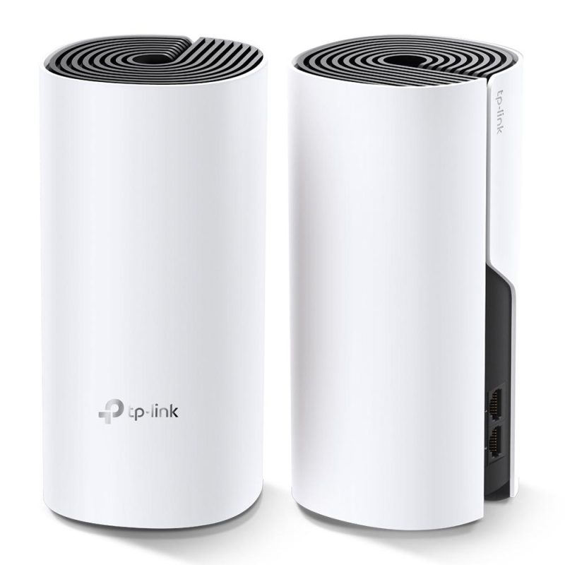 Безжичен рутер TP-Link Deco M4, AC1200, 2.4/5 GHz, 300 -  867 Mbps, Gigabit, 2 бр. в комплект - Image 2