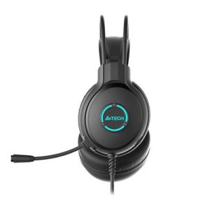 Слушалки A4TECH Fstyler FH300U, LED Backlit, Черни - Image 3