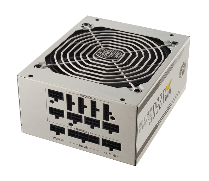 Захранващ блок Cooler Master MWE GOLD 1250W - V2 ATX 3.0 WHITE, 80+ GOLD - Image 2