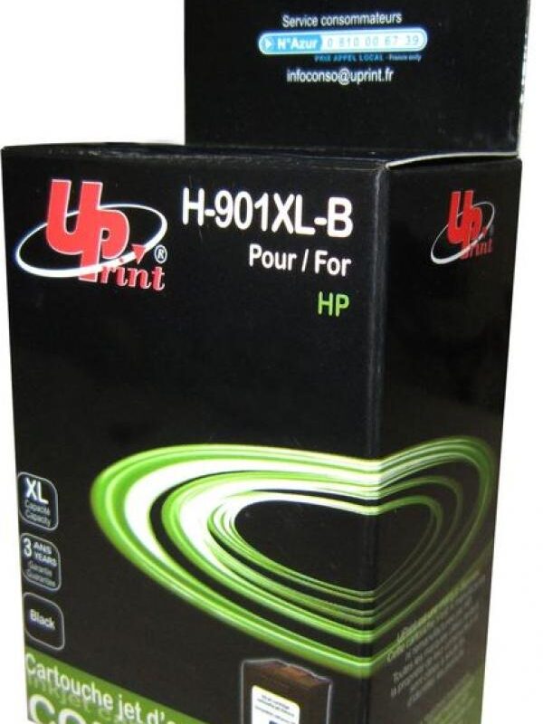 Мастилница UPRINT CC654A HP, Черен