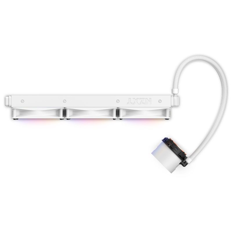 Охладител за процесор NZXT Kraken 360 RGB White, LCD Display - Image 17