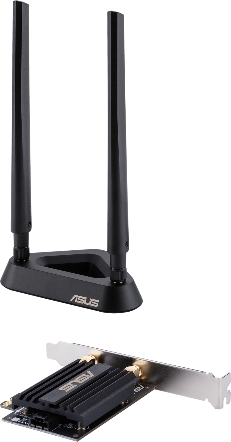 Адаптер ASUS PCE-AX58BT, AX3000 Dual Band PCI-E, WiFi 6 (802.11ax) - Image 3
