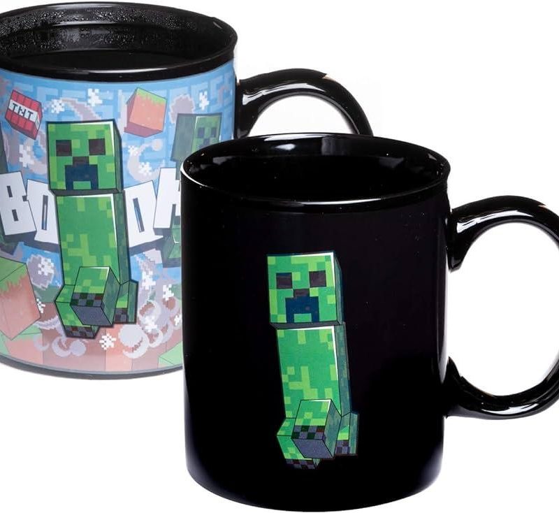 Чаша Paladone Minecraft Creeper Heat Change Mug