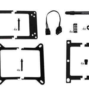 Воден блок за процесор Alphacool Eisblock XPX Aurora PRO, Acryl Black, Digital RGB - Image 8