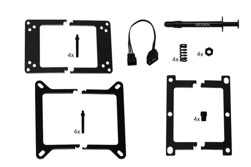 Воден блок за процесор Alphacool Eisblock XPX Aurora PRO, Acryl Black, Digital RGB - Image 8