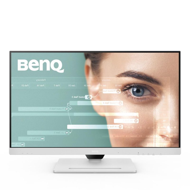 Монитор BenQ GW3290QT, IPS, 31.5 inch, Wide, QHD, DP, HDMI, USB, Бял - Image 3