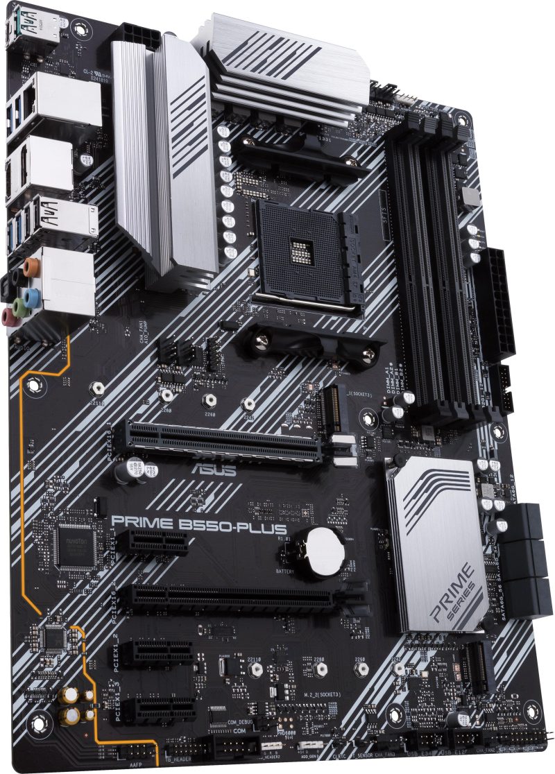 Дънна платка ASUS PRIME B550-PLUS, socket AM4 - Image 3