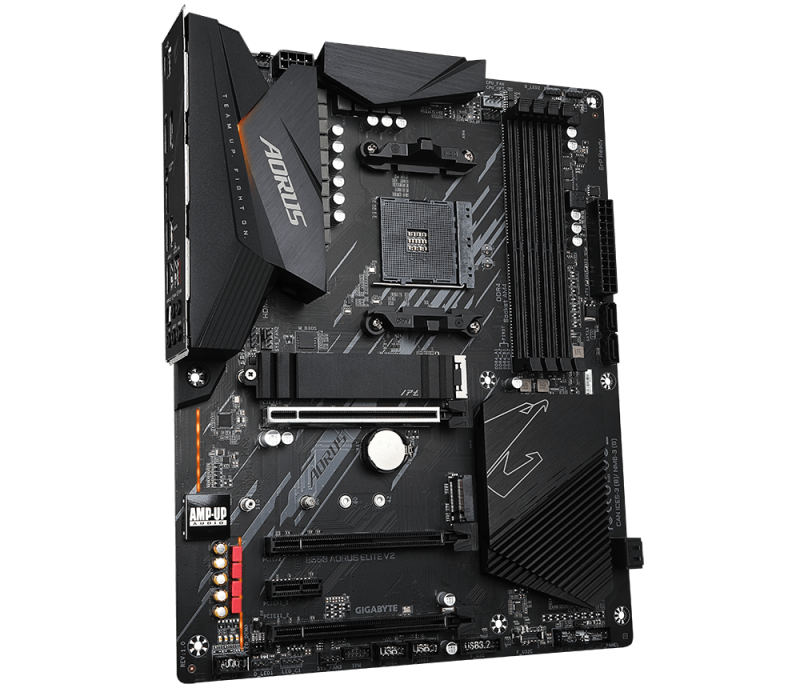 Дънна платка GIGABYTE B550 AORUS ELITE V2 Socket AM4 - Image 2