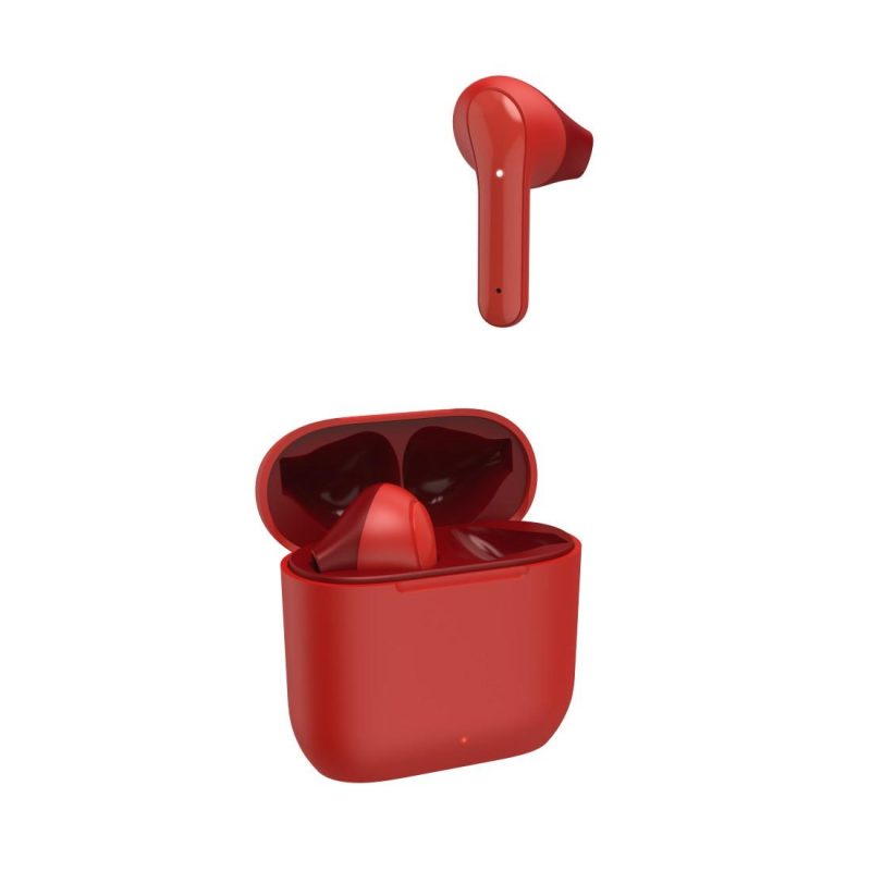 Блутут слушалки Hama Freedom Light, True Wireless, Гласов контрол, Червени - Image 5