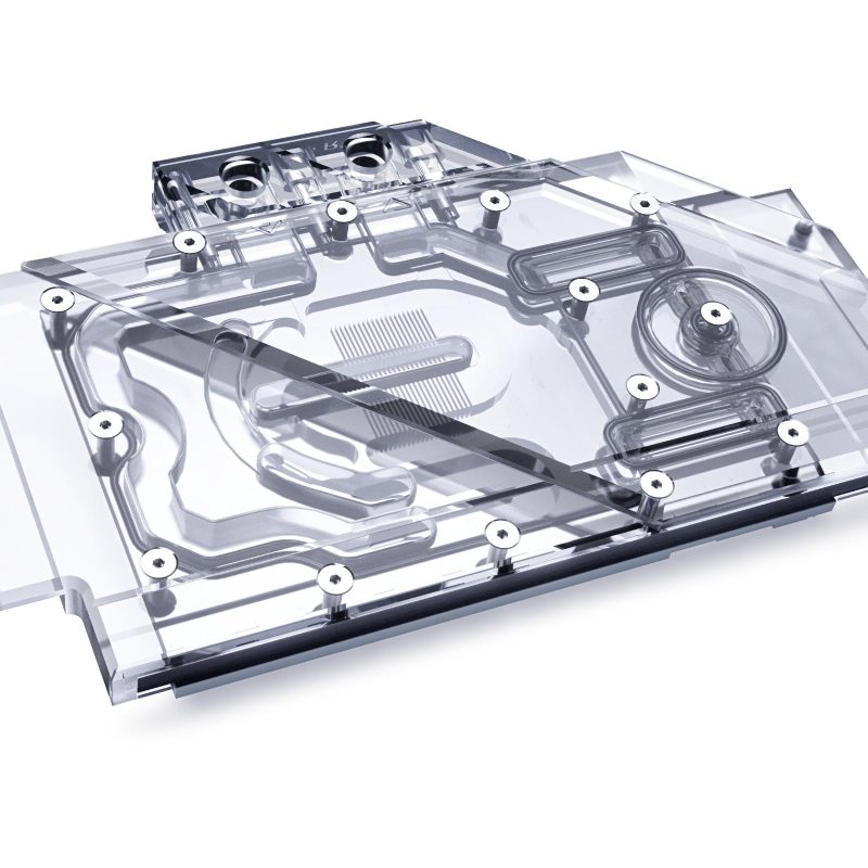 Воден блок за видео карта Alphacool Eisblock Aurora Acryl GPX-N RTX 3090/3080 TUF with Backplate