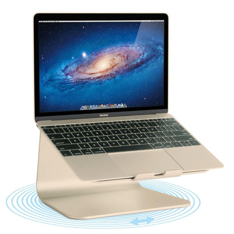 Поставка за лаптоп Rain Design mStand360, Златиста - Image 2
