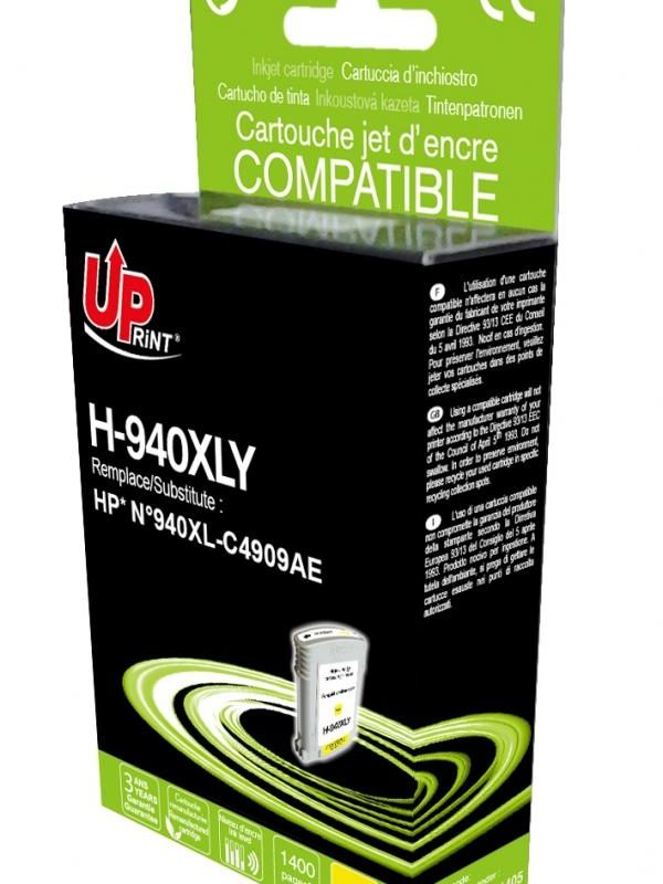 Мастилница UPRINT HP C4909 HP, Yellow