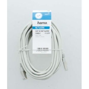 Мрежов кабел HAMA,CAT 5e, FTP/UTP, RJ-45 - RJ-45, 20 м, екраниран, Сив, булк опаковка - Image 3