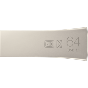 USB памет Samsung BAR Plus, 64GB, USB-A, Сребриста