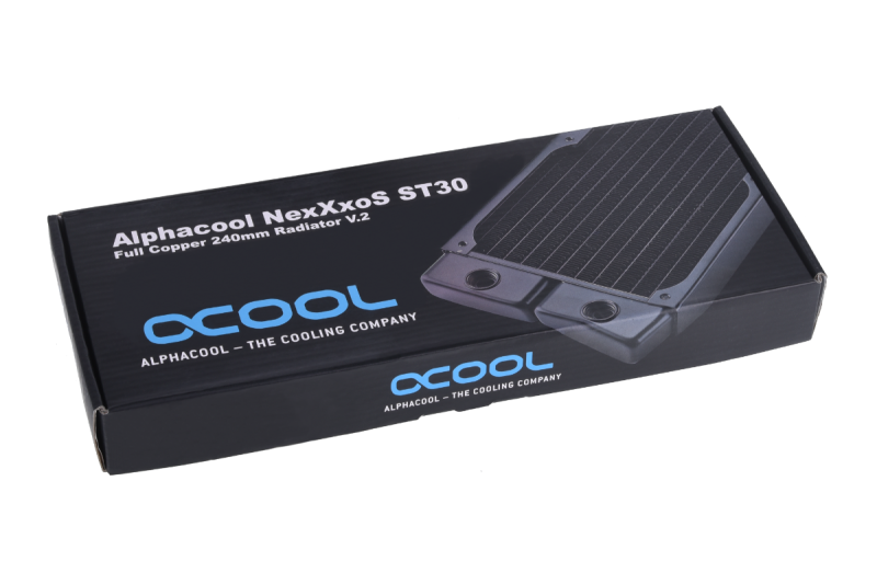 Радиатор Alphacool NexXxoS ST30 Full Copper 240mm radiator V.2 - Image 7