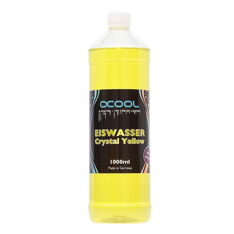 Течност за водно охлаждане Alphacool Eiswasser Crystal Yellow, 1000ml