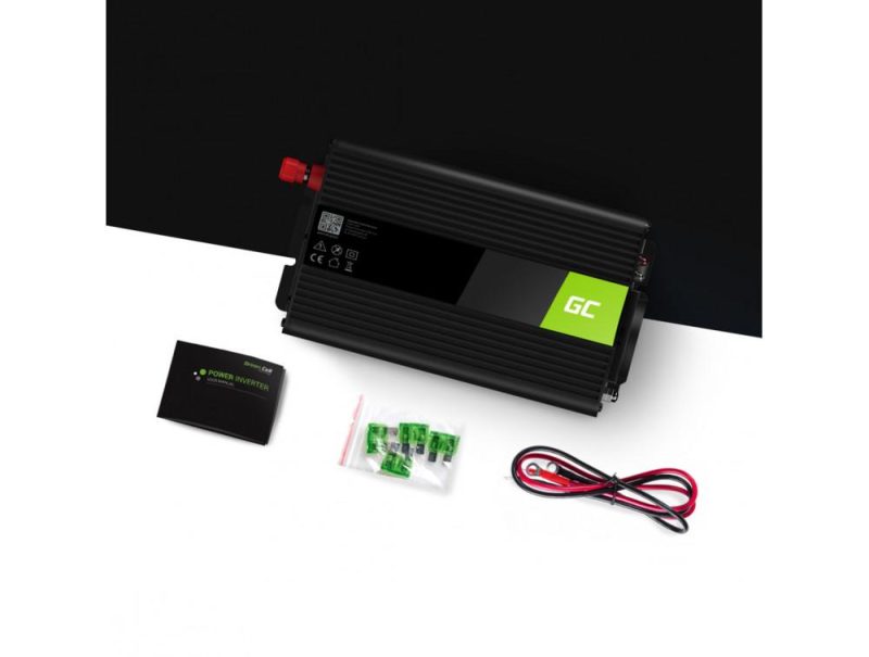 Инвертор GREEN CELL, 12/220V,  DC/AC 1000W/2000W, Модифицирана синусоида - Image 2
